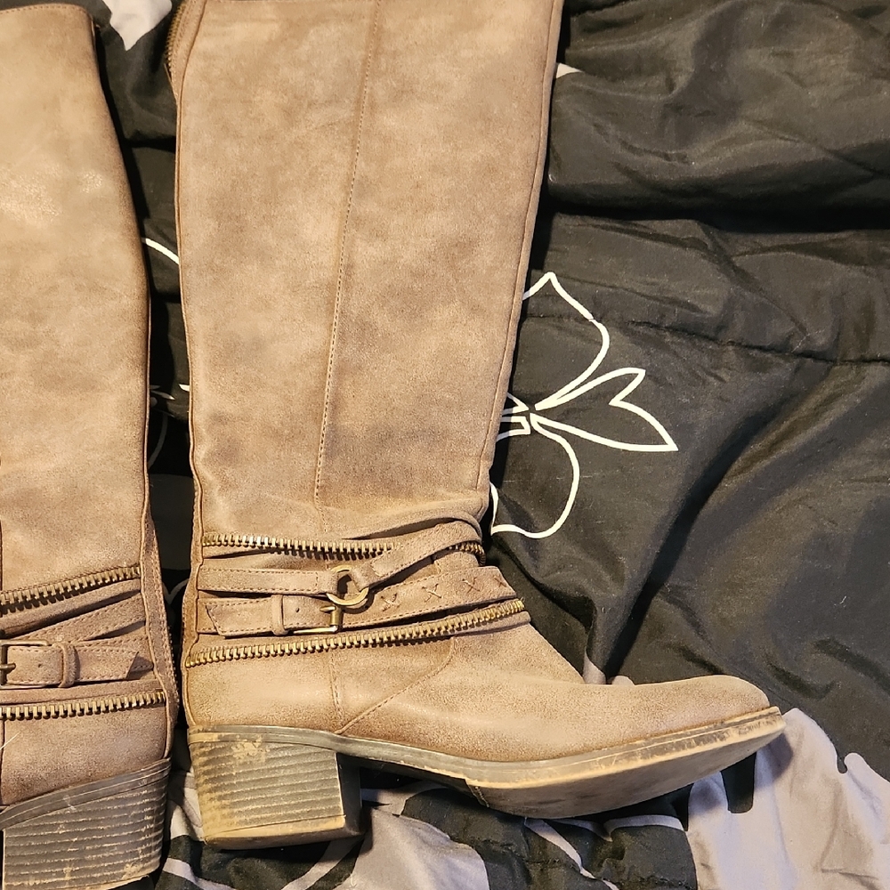 Sugar Women's Over the Knee Boots - Brown